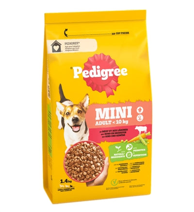 Product image of:PEDIGREE ADULT MINI MET RUND EN GROENTEN