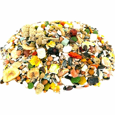 Product image of:HARECO PAPEGAAI SELECT MET PELLETS