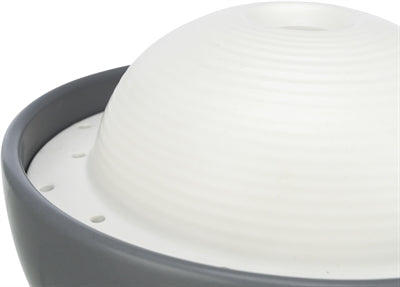 Product image of:TRIXIE VITAL DOME DRINKFONTEIN KERAMIEK GRIJS / WIT