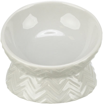 Product image of:TRIXIE VERHOOGDE VOERBAK / WATERBAK KERAMIEK LICHT TAUPE