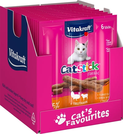Product image of:VITAKRAFT CAT-STICK MINI KALKOEN MET LAM