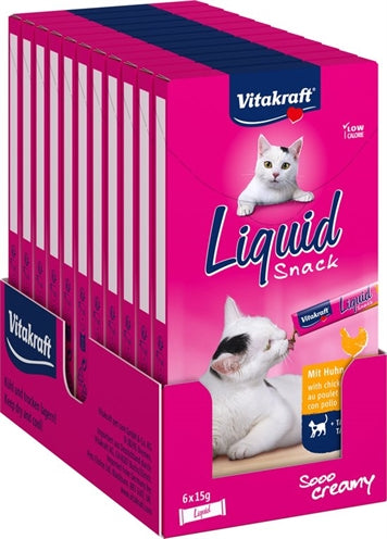 Product image of:VITAKRAFT CAT LIQUID SNACK KIP & TAURINE