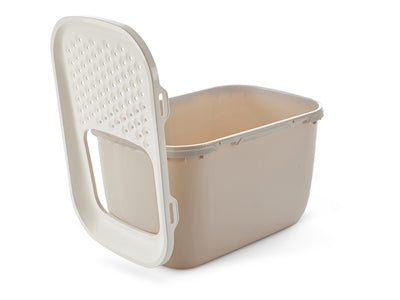 Product image of:SAVIC KATTENBAK HOP IN GIANT WIT / MOKKA