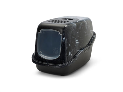 Product image of:SAVIC KATTENBAK NESTOR MARBLE ZWART / WIT