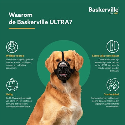 Product image of:BASKERVILLE ULTRA MUZZLE MUILKORF
