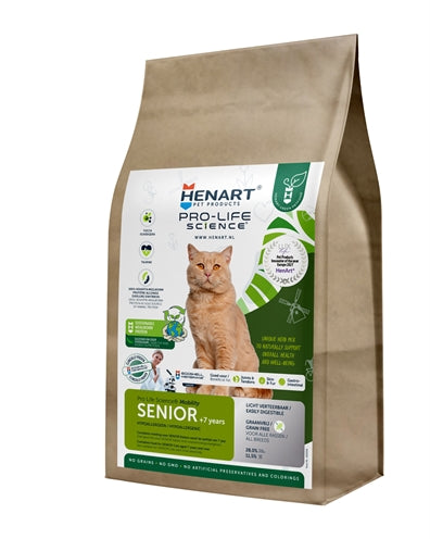 Product image of:HENART MEALWORM INSECT CAT SENIOR WITH HEM EGGSHELL MEMBRANE