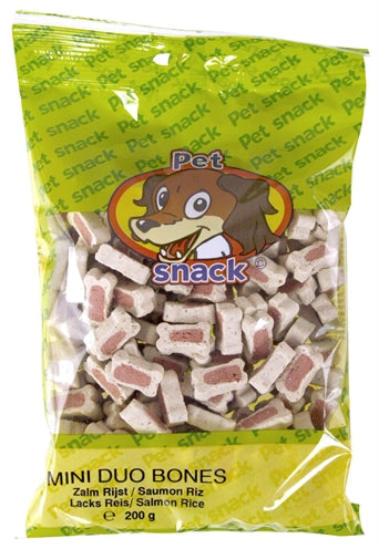 Product image of:PETSNACK BOTJES DUO ZALM / RIJST
