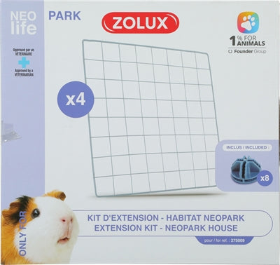Product image of:ZOLUX NEOLIFE NEOPARK CAVIA UITBEREIDINGSSET GAASPANELEN