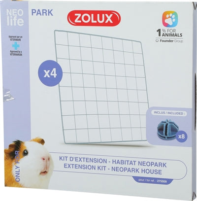 Product image of:ZOLUX NEOLIFE NEOPARK CAVIA UITBEREIDINGSSET GAASPANELEN