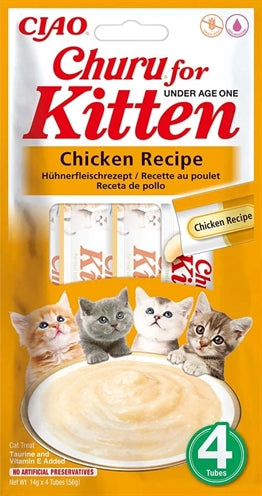 Product image of:INABA CHURU KITTEN CHICKEN RECIPE