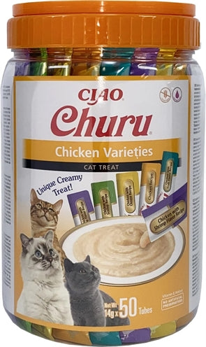 Product image of:INABA CHURU MULTIPACK CHICKEN VARIETIES