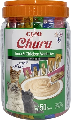 Product image of:INABA CHURU MULTIPACK TUNA & CHICKEN VARIETIES