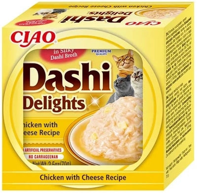 Product image of:INABA DASHI DELIGHTS CHICKEN WITH CHEESE RECIPE