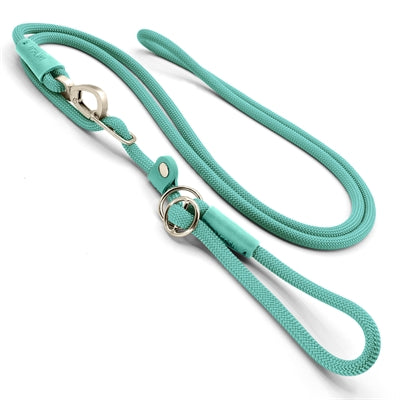 Product image of:MORSO HONDENRIEM RETRIEVERLIJN HANDS FREE SOFT ROPE GERECYCLED AQUAMARIJN