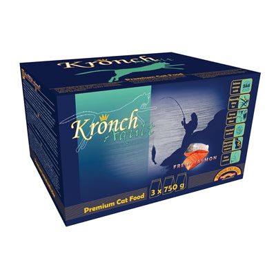 Product image of:KRONCH PREMIUM KATTENBROK MET ZALM EN KIP