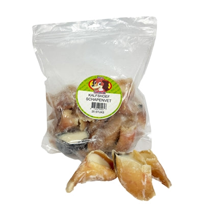 Product image of:PETSNACK KALFSHOEVEN MET SCHAPENVET GROOT