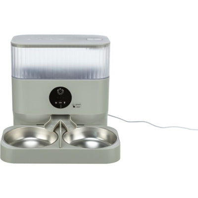 Product image of:TRIXIE VOERBAK / DRINKBAK DUBBEL VOOR #24347 KUNSTSTOF / RVS WIT