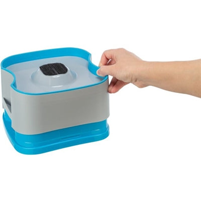 Product image of:TRIXIE DRINKBAK REISBAK STRONG DONKERGRIJS / PETROL