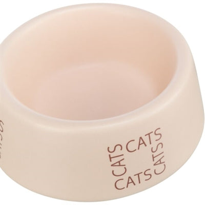 Product image of:TRIXIE VOERBAK / DRINKBAK KAT CATS KERAMIEK ROZE