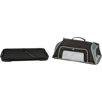 Product image of:TRIXIE HONDENTAS VLIEGTUIGTAS BOARDING ZWART / GRIJS