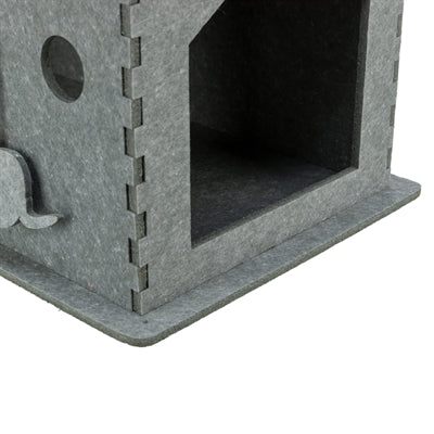 Product image of:TRIXIE KATTENMAND HUIS LENE VILT GRIJS