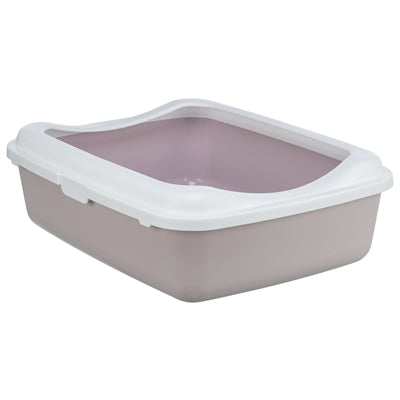 Product image of:TRIXIE KATTENBAK CLASSIC MET RAND LILA / WIT