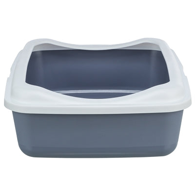 Product image of:TRIXIE KATTENBAK CLASSIC MET RAND PAARS / WIT