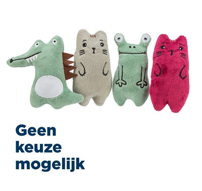 Product image of:TRIXIE DIEREN PLUCHE MET CATNIP ASSORTI