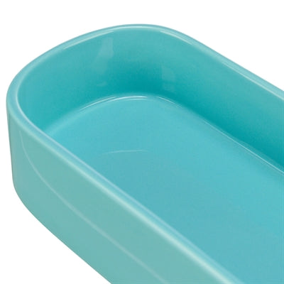 Product image of:TRIXIE VOERBAK / DRINKBAK OVAAL KERAMIEK ASSORTI