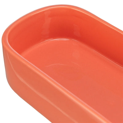 Product image of:TRIXIE VOERBAK / DRINKBAK OVAAL KERAMIEK ASSORTI