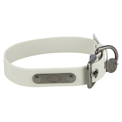 Product image of:TRIXIE HALSBAND HOND CITYSTYLE PVC LICHTGRIJS