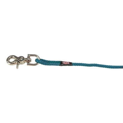 Product image of:TRIXIE HONDENRIEM SLEEPLIJN ROND ZONDER HANDLUS PETROL BLAUW