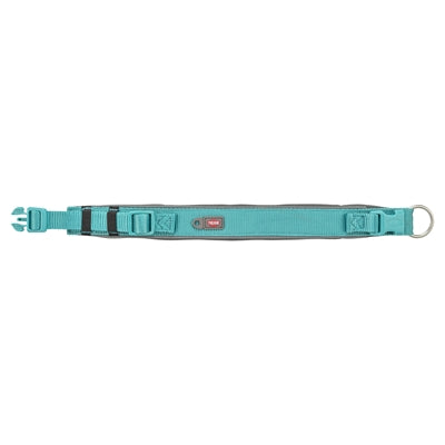 Product image of:TRIXIE HALSBAND HOND PREMIUM EXTRA BREED AQUA / GRAFIET GRIJS
