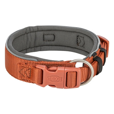 Product image of:TRIXIE HALSBAND HOND PREMIUM EXTRA BREED ROEST / GRAFIET GRIJS