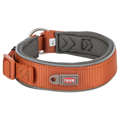 Product image of:TRIXIE HALSBAND HOND PREMIUM EXTRA BREED ROEST / GRAFIET GRIJS