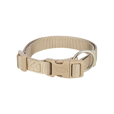 Product image of:TRIXIE HALSBAND HOND PREMIUM ZAND TAUPE
