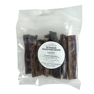 Product image of:PETSNACK RUNDVLEES ROND KEELPIT