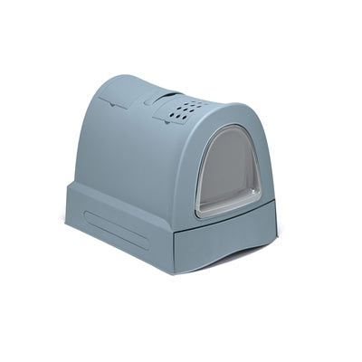 Product image of:IMAC KATTENBAK ZUMA 2ND LIFE MET SCHUIFLADE AVIO BLAUW