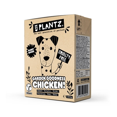 Product image of:HENART PLANTZ GARDEN GOODNESS CHICKEN-LIKE CHUNKS TETRA PAK