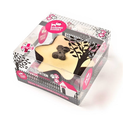 Product image of:THE BARKING BAKERY MINI ICED WOOFINS VANILLA EN CAROB TRIO ASSORTI