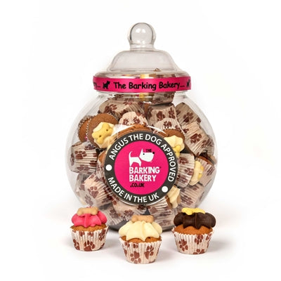 Product image of:THE BARKING BAKERY VOORRAADPOT MINI ICED WOOFINS