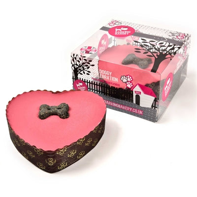 Product image of:THE BARKING BAKERY YOGHURT TOPPED PAWTY CAKE ROZE HART MET KAARS