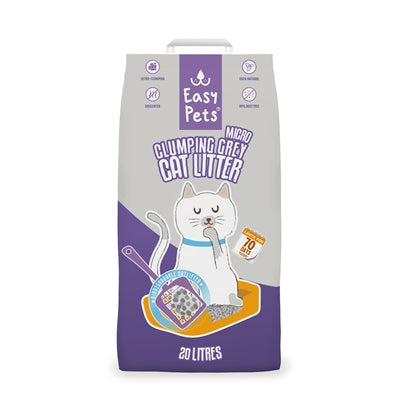 Product image of:EASYPETS KATTENBAKVULLING CLUMPING GREY MICRO