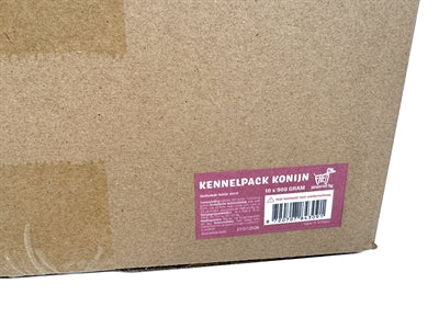 Product image of:FREDS GESTOOMD VERS VLEES WORST KENNELPACK KONIJN GRAAN EN GLUTENVRIJ