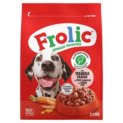 Product image of:FROLIC DROOG MET RUNDVLEES