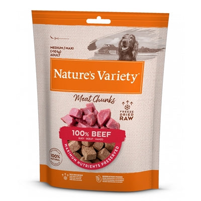 Product image of:NATURES VARIETY FREEZE DRIED CHUNKS BEEF