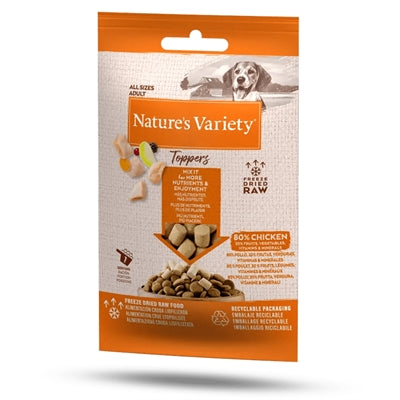 Product image of:NATURES VARIETY FREEZE DRIED TOPPERS CHICKEN