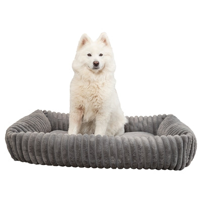 Product image of:TRIXIE HONDENMAND LONNI RIBFLUWEEL HOEKIG GRIJS