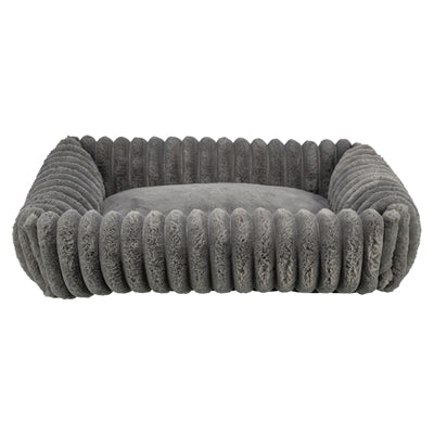 Product image of:TRIXIE HONDENMAND LONNI RIBFLUWEEL HOEKIG GRIJS