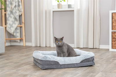 Product image of:TRIXIE VITAL HONDENMAND LINO HOEKIG GRIJS / LICHTGRIJS